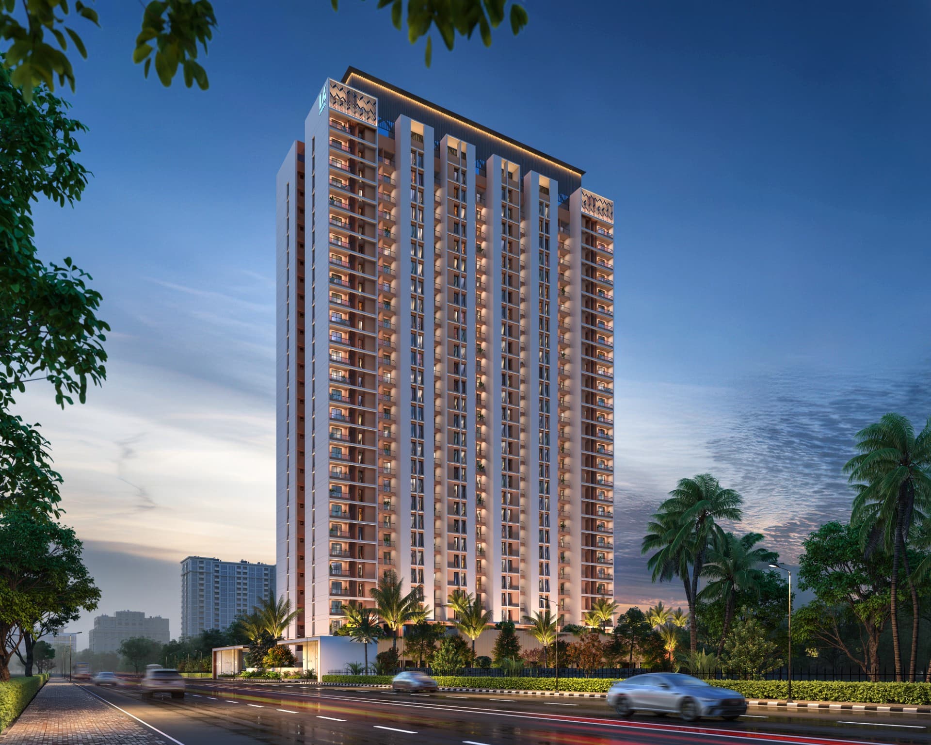 The Astria - 2 BHK 1000 Sq ft Multistorey Apartment For Sale In Manjari Budruk Pune