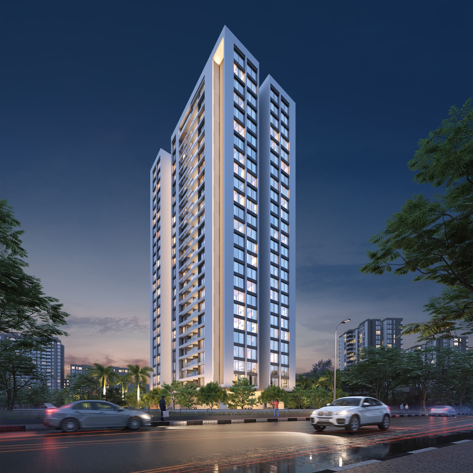 Nandan Ace - 3 BHK 1349 Sq ft Multistorey Apartment FOR Rent Balewadi in Pune