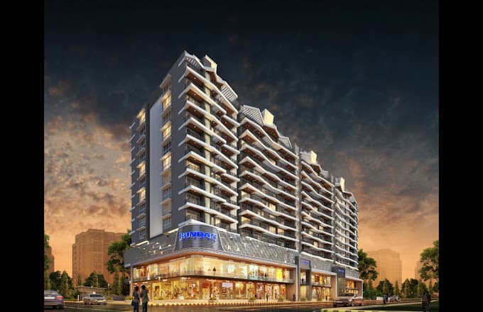 Espacio A And B - 3 Bhk 1372 Sq.ft. Apartment For Sale In Balewadi, Pune