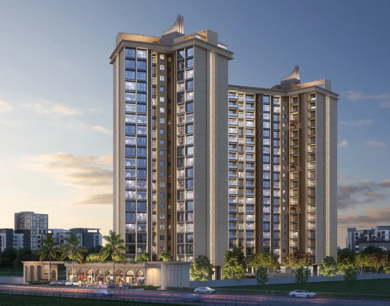 Itrend Palacio - 3 Bhk 1212 Sq.ft. Apartment For Sale In Pimpri , Chinchwad Pune