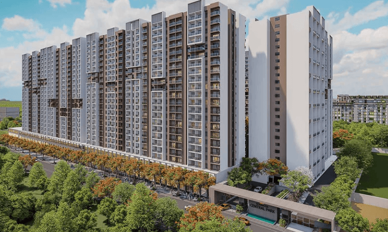 Kohinoor Central Park Phase 1 - 3 Bhk Apartment In Hinjewadi