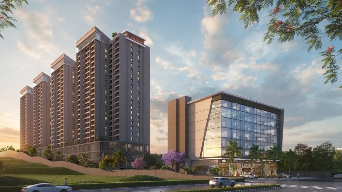 Basil Maximus Wing D And E - 3 Bhk Apartment In Punawale