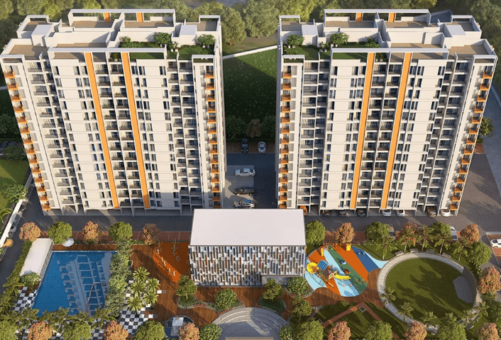 Majestique Rhythm County Phase V - 3 Bhk Apartment In Autadwadi Handewadi
