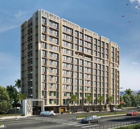 Atmiya Centria - 2 Bhk 890 Sq Ft Multistorey Apartment For Rent Santacruz East In Mumbai