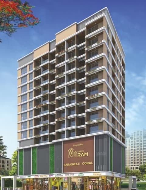 Saraswati Coral - Shop For Sale in Saraswati Coral, Belapur CBD, Navi Mumbai