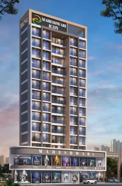 Maheshwari Icon - Shop For Sale in Maheshwari Icon, Panvel, Navi Mumbai
