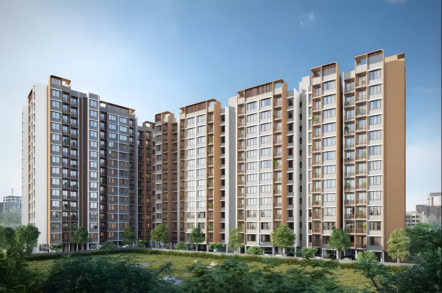 Shreeji Greens - 2 Bhk 1000 Sq.ft. Apartment For Sale In Badlapur, Thane