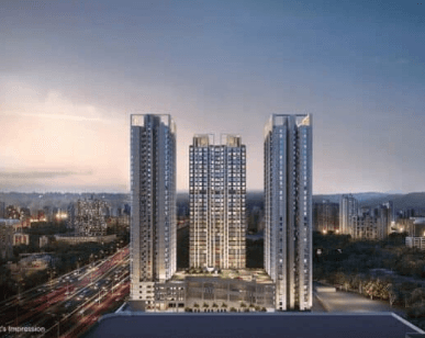 Sheth Zuri - 1 Bhk 685 Sq.ft. Apartment For Sale In Manpada, Majiwada Thane West Thane