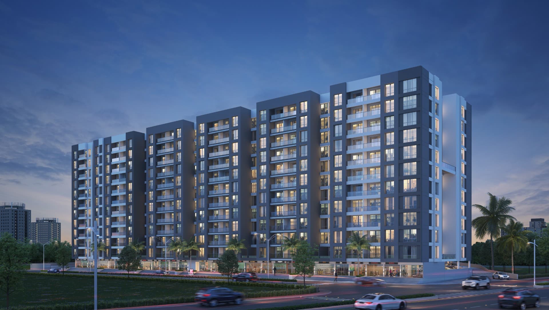 Majestique Aravali - 2 BHK 777 Sq ft Multistorey Apartment FOR Sale Warje in Pune
