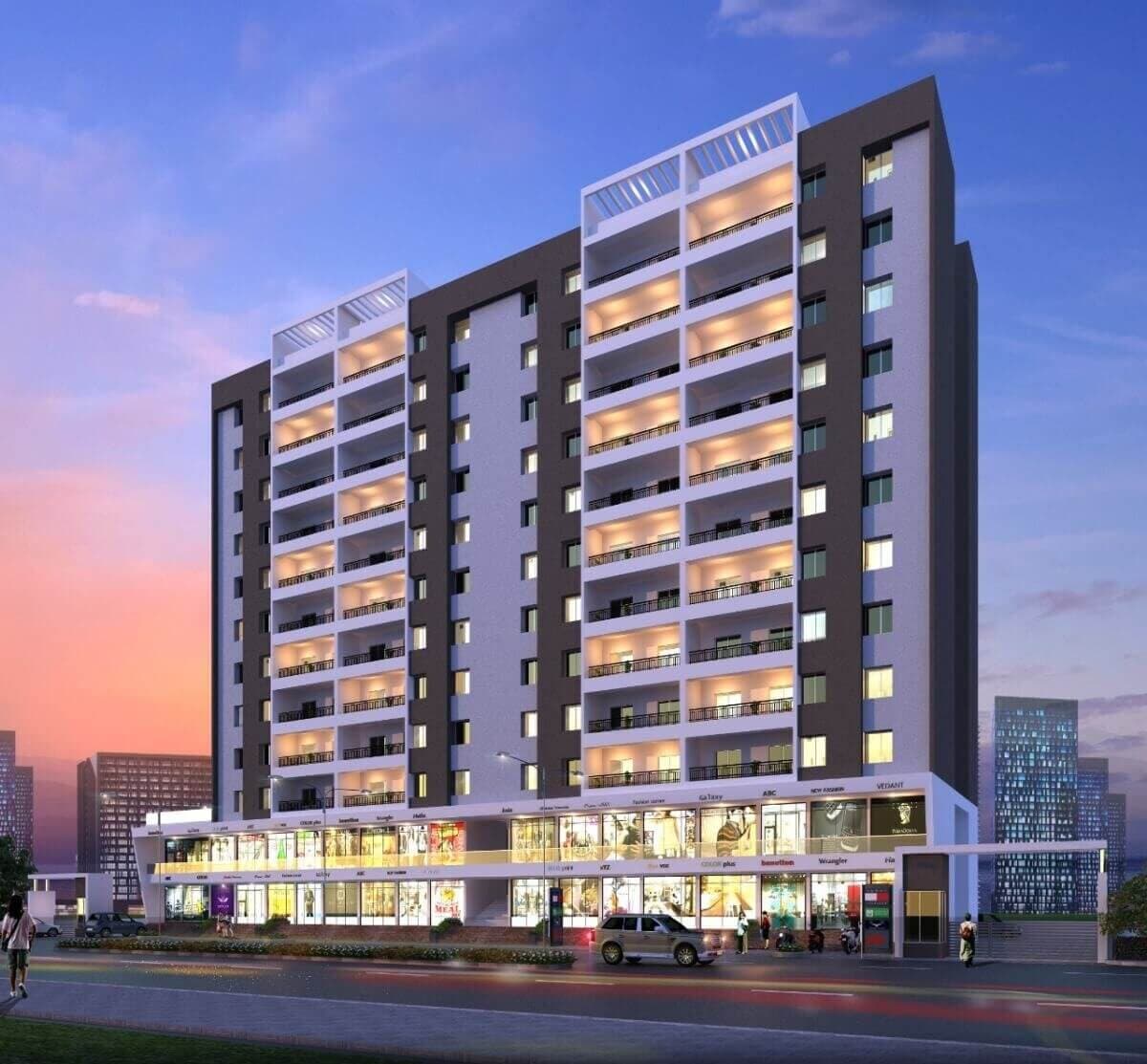 The Rao Heights - 1 BHK for sale in The Rao Heights, Moshi, Pune
