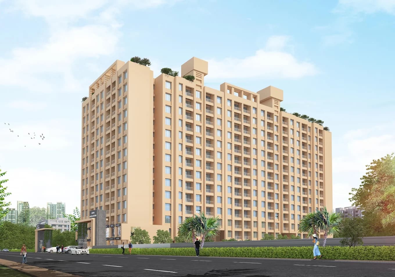 Adhya Radha Krishna - 1 Bhk Apartment In Moshi