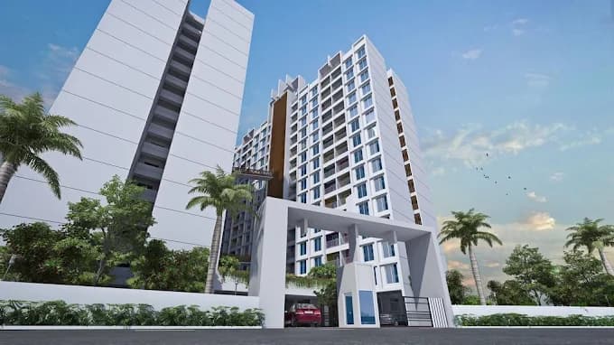 Ganga Millennia Undri Building J K L M And N - 3.5 Bhk Apartment In Undri
