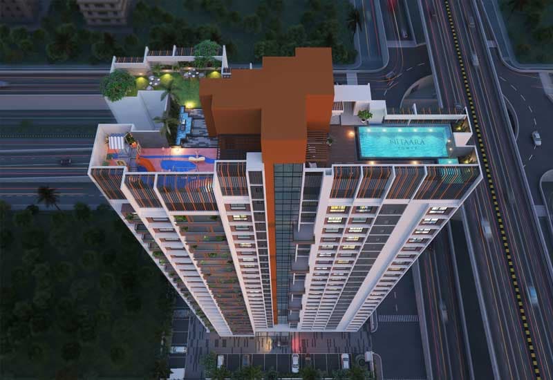 Nitaara Tower - 3 Bhk Apartment In Nigdi