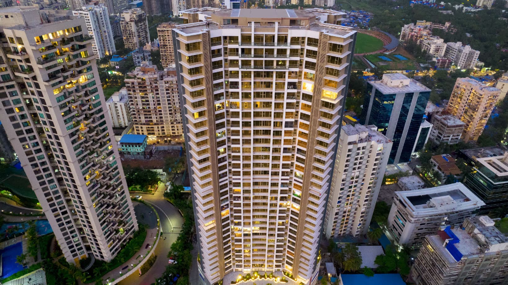 Transcon Triumph Tower 4 - 3 Bhk Apartment In Andheri West