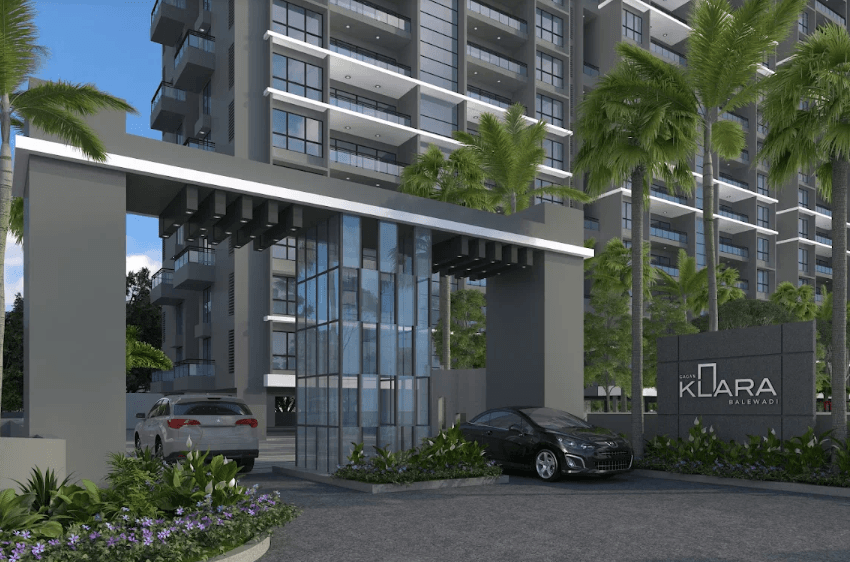 Gagan Klara - 1 RK Semi-Furnished Resale Apartment for Sale in Gagan Klara, Balewadi, Pune
